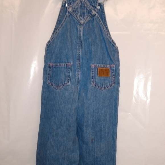 Carter's Girls Overalls, 24M, Blue , snap leg closure,  pre-owned - Picture 2 of 7